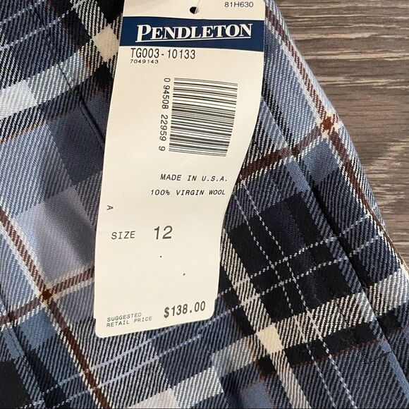 Pendleton midi 100% virgin wool skirt NWT - Picture 4 of 6